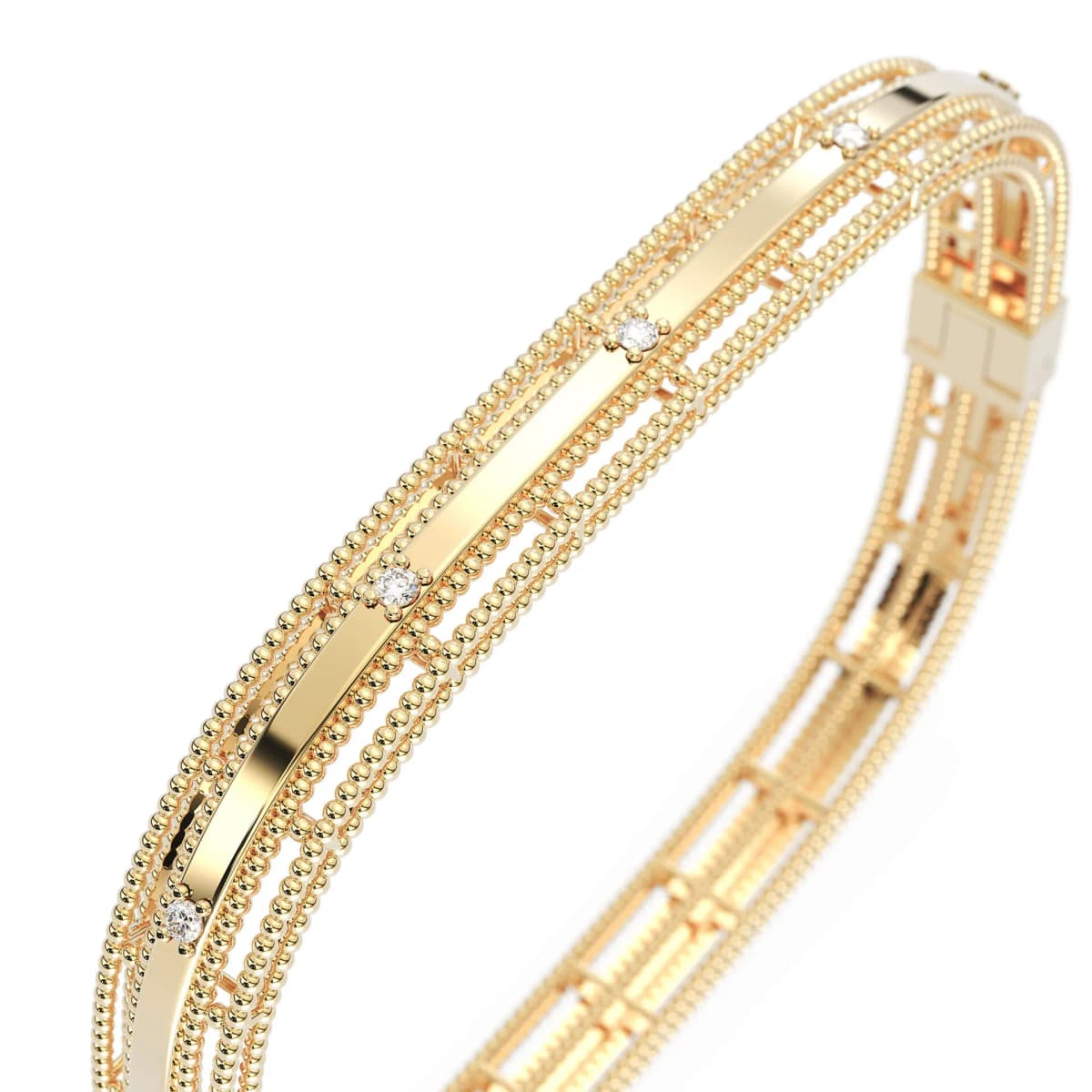 VELLUTO BANGLE WITH DIAMONDS 2